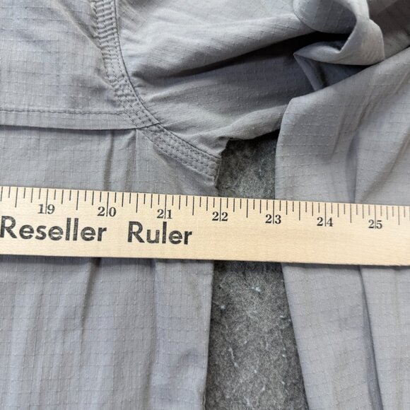 Carhartt Force Mandan Shirt Men M Gray Ripstop Nylon Cotton Long Sleeve Solid - Picture 12 of 16